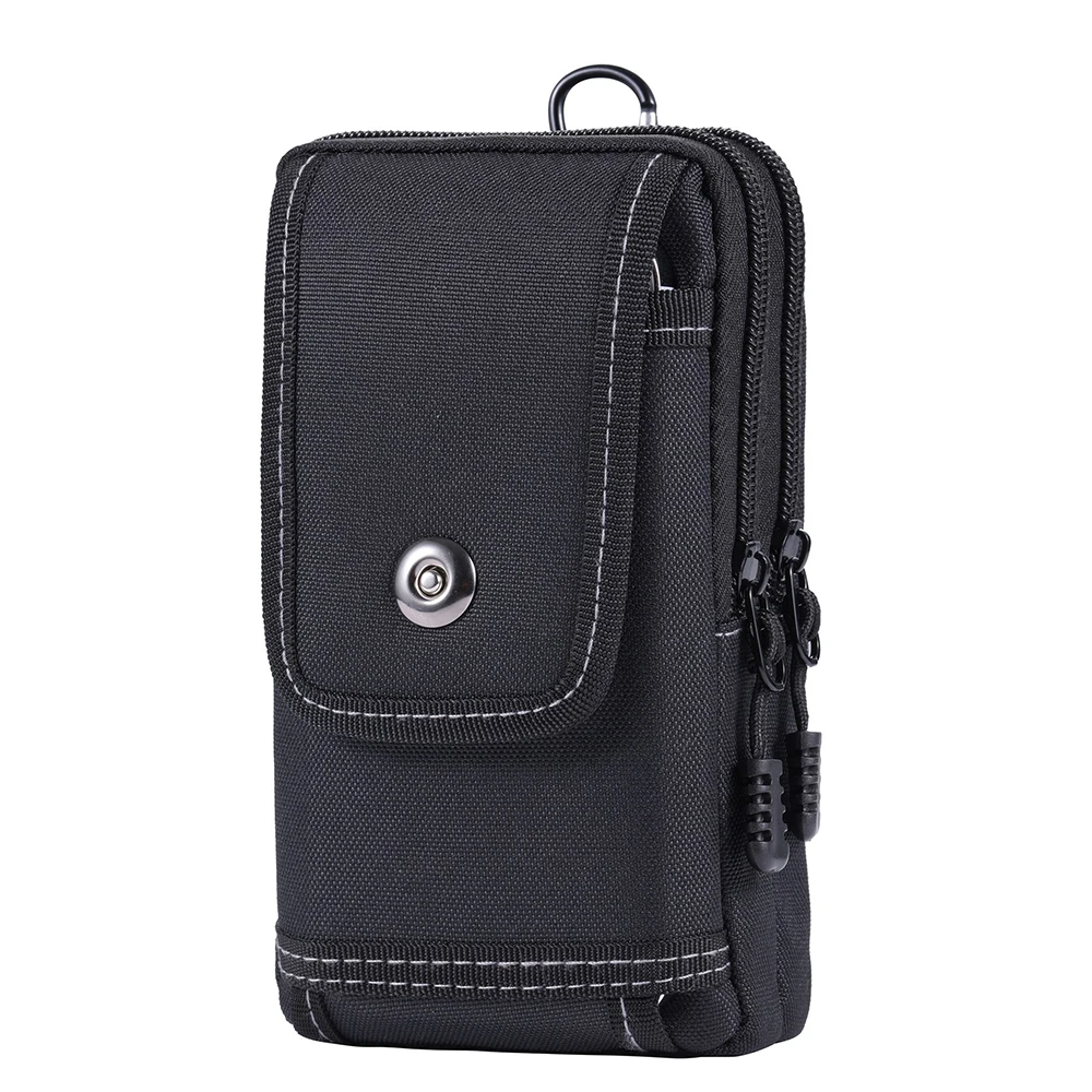 Tactical Molle Bag Sports Belt Waist Bag Men Double Layer Mobile Phone Pouch Camping Hunting Fanny Pack Utility EDC Pack