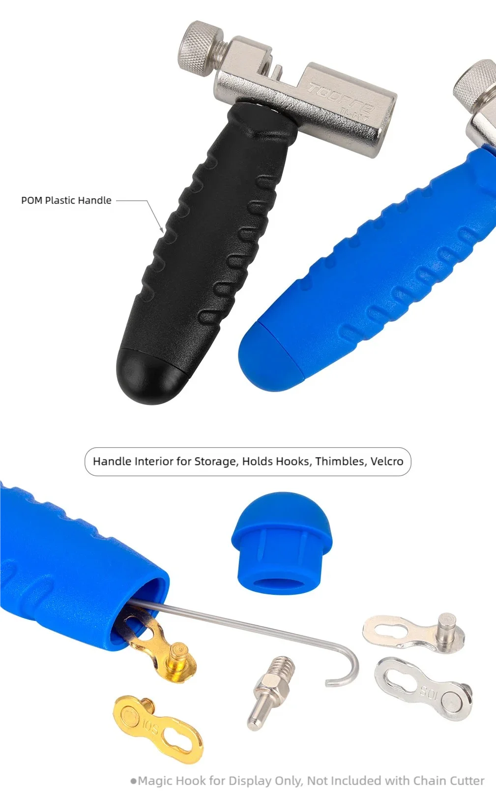 TOOPRE Bicycle Chain Cutter Mountain Bike Chain Remover Road Bike Chain Installation And Disassembly Tool Replacement Top Pin