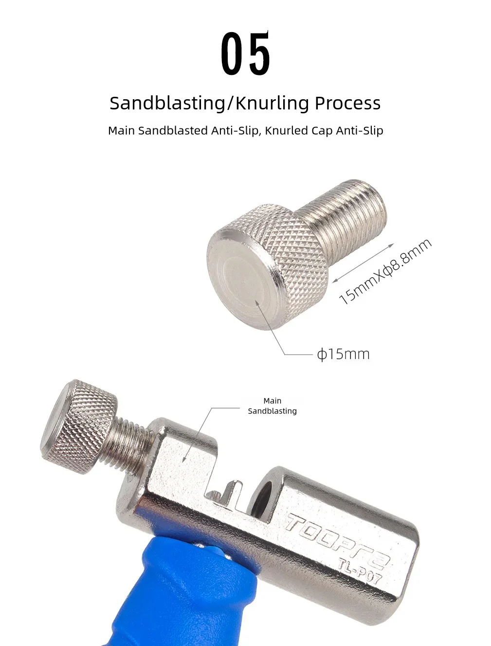 TOOPRE Bicycle Chain Cutter Mountain Bike Chain Remover Road Bike Chain Installation And Disassembly Tool Replacement Top Pin