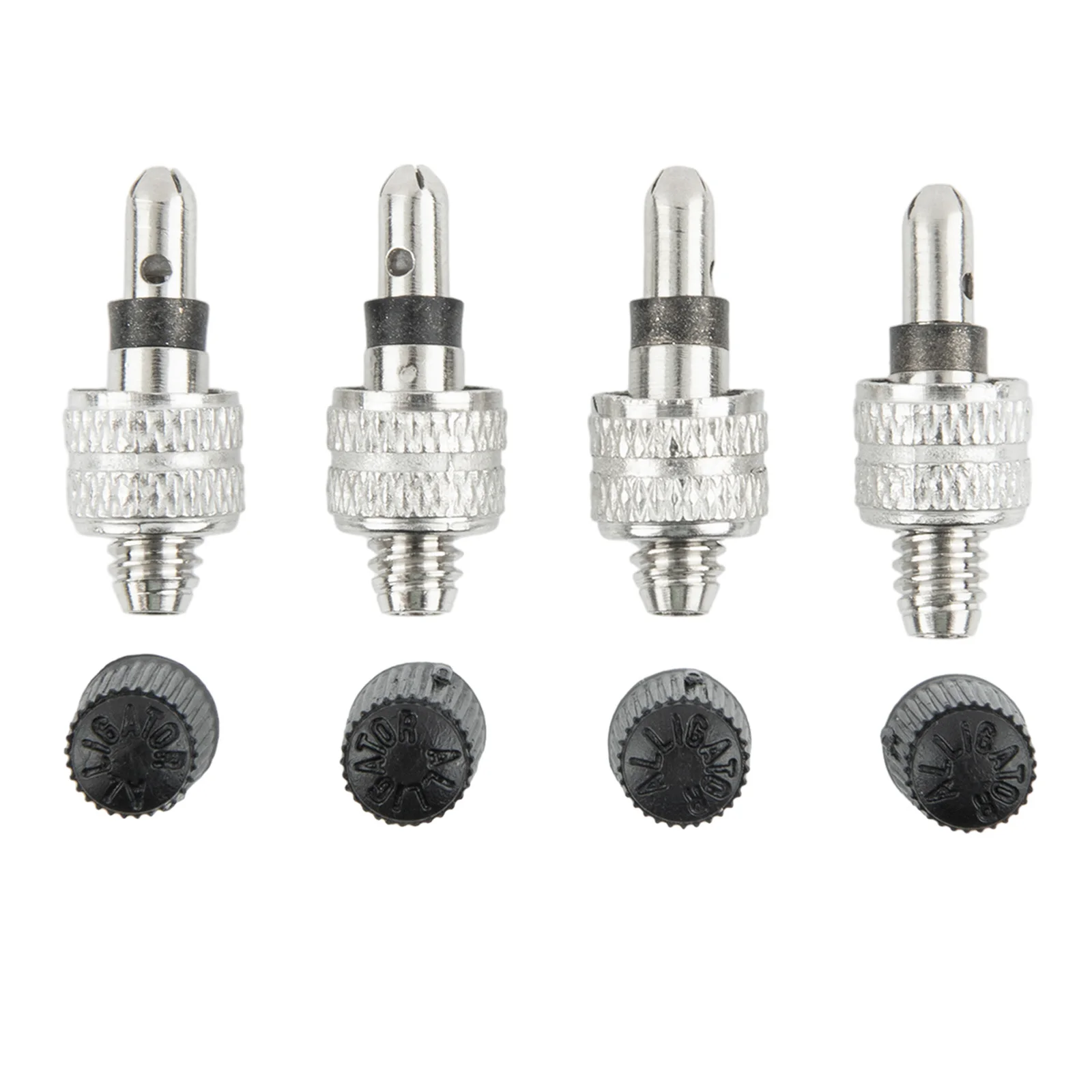 4 Pcs Bicycle Tube Valve Bike Replacement Dunlop Valve Germany Valve Bicycle Wheel Valve Cover Dustproof Car Accessories