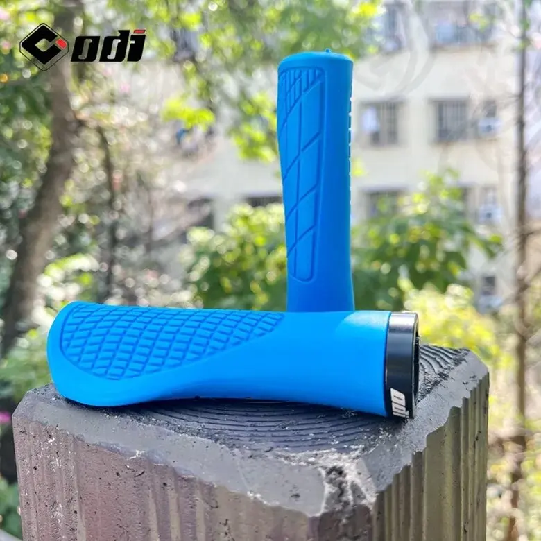ODI Grip Silicone Bike Grips Ergonomic Mountain Bike Handlebar Cuff Soft Shockproof MTB Handle Cuffs Grips Bicycle Accessories