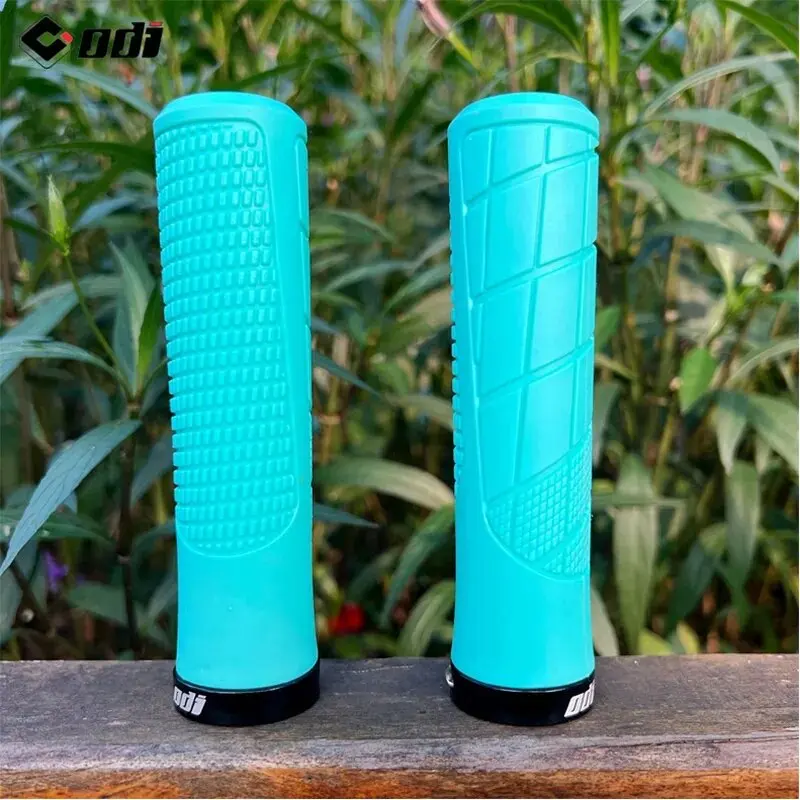 ODI Grip Silicone Bike Grips Ergonomic Mountain Bike Handlebar Cuff Soft Shockproof MTB Handle Cuffs Grips Bicycle Accessories