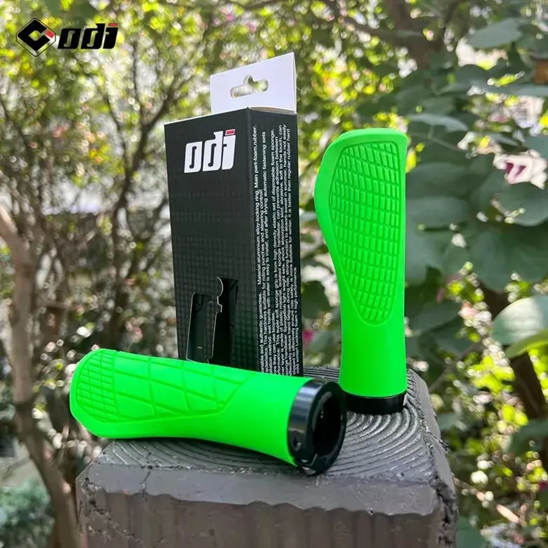 ODI Grip Silicone Bike Grips Ergonomic Mountain Bike Handlebar Cuff Soft Shockproof MTB Handle Cuffs Grips Bicycle Accessories