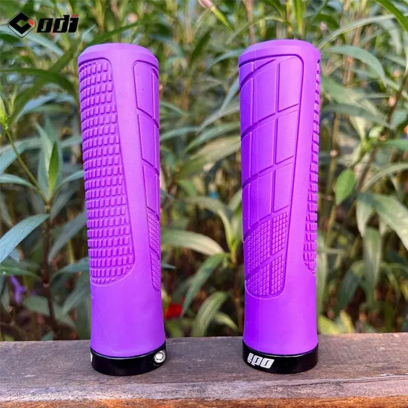 ODI Grip Silicone Bike Grips Ergonomic Mountain Bike Handlebar Cuff Soft Shockproof MTB Handle Cuffs Grips Bicycle Accessories