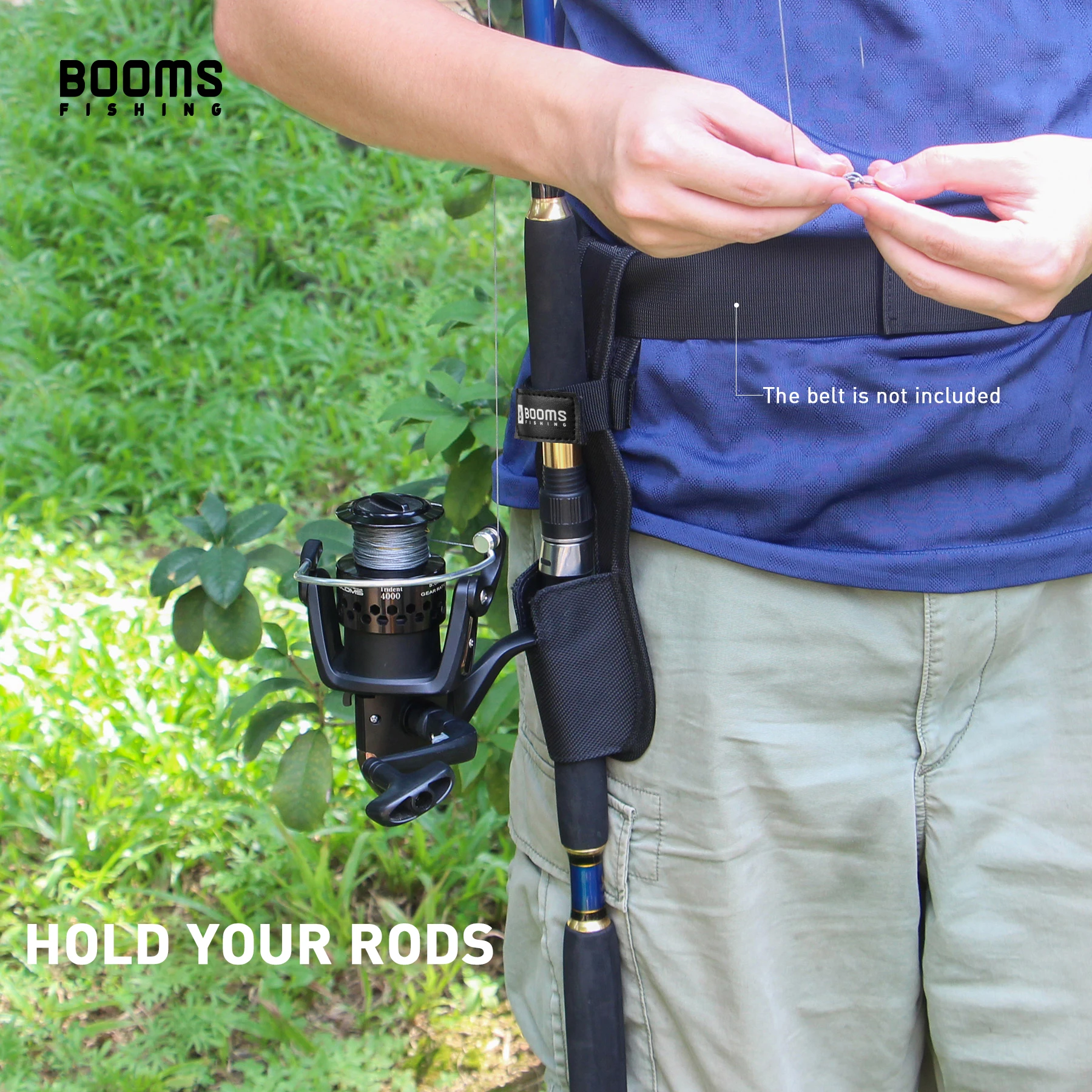Booms Fishing P04 Outdoor Rod Holder Fishing Pole Rack Holders Nylon Sheath Tackle Tools Accessories