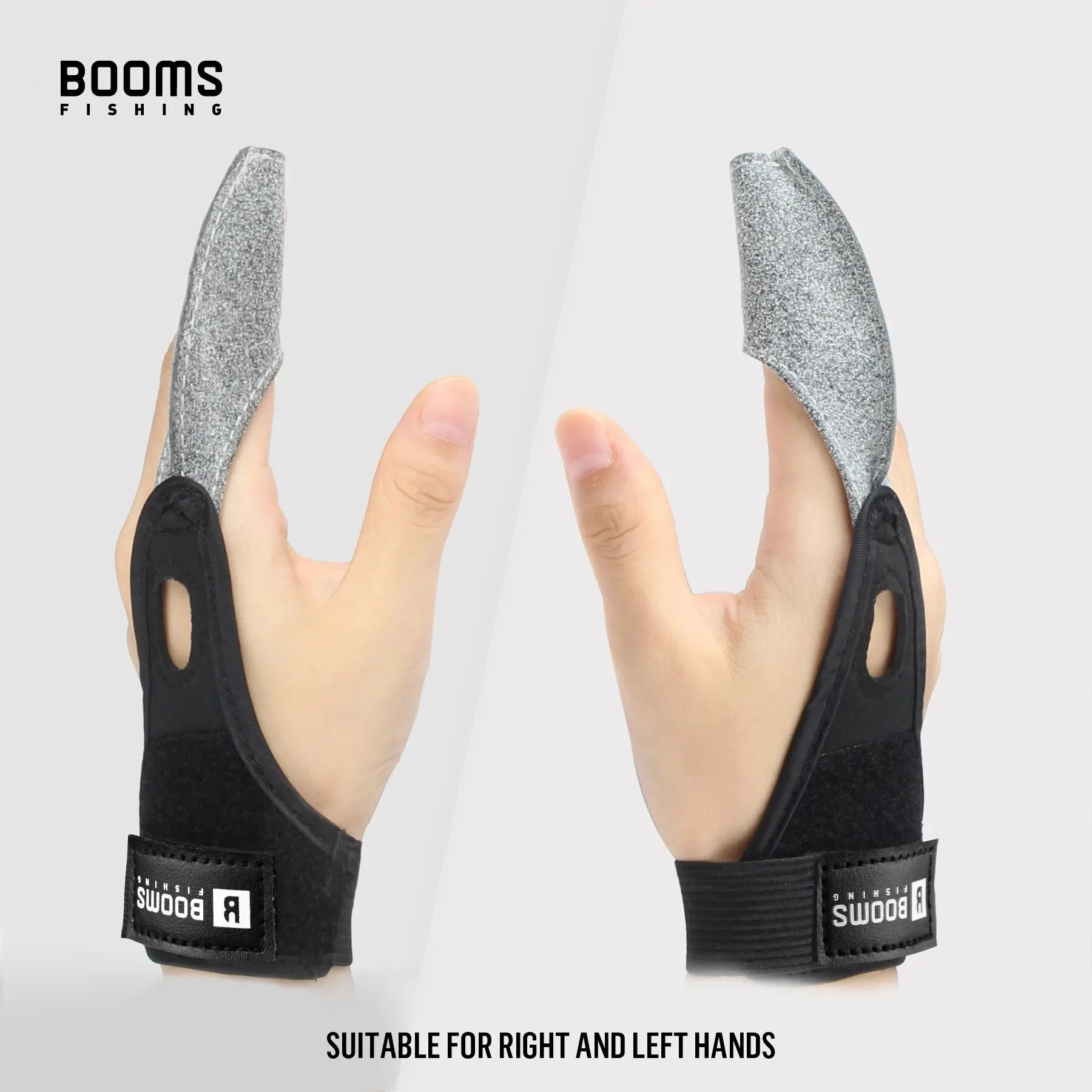 Booms Fishing FG1 Single Finger Protector Fly Fishing Gloves Non-Slip Breathable, Surf Casting Glove Fishing Tools Accessories