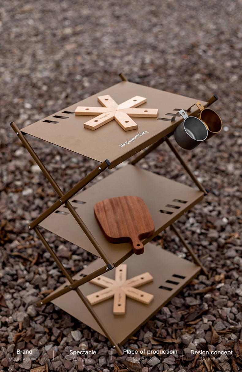 MOUNTAINHIKER Pot Mat Dish Placemat Coaster Teapot Wooden Heat Insulation High Temperature Pots And Pans Kitchen Outdoor Gadgets
