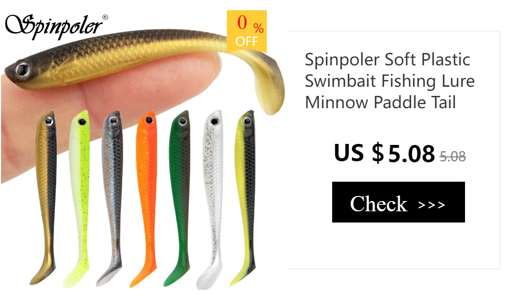 Spinpoler AJING Soft Fishing Lures Rockfish 10pcs/lot 0.3g 36mm Twin Tail Artificial Wobbler Ocean Rock Silicone Shad Worm Bait