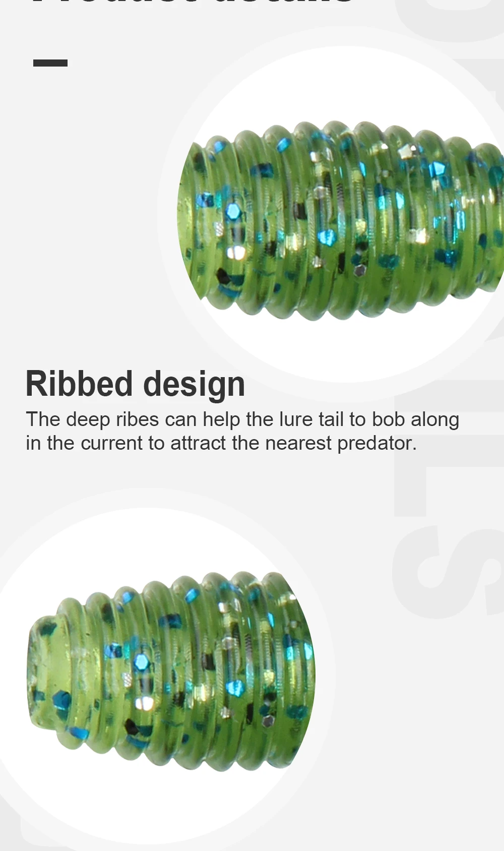 Spinpoler AJING Soft Fishing Lures Rockfish 10pcs/lot 0.3g 36mm Twin Tail Artificial Wobbler Ocean Rock Silicone Shad Worm Bait