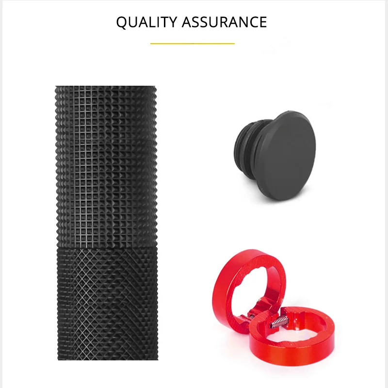 MTB Bicycle Handlebar Grips Rubber Anti-Skid Bike Grips Lock On Road Mountain Handle End Grips MTB Cuffs Bike Accessories
