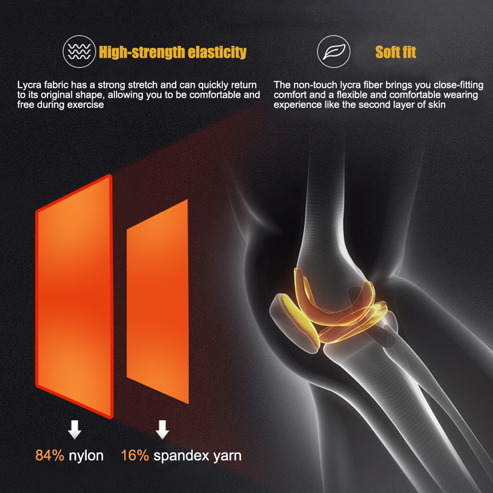1Pcs/2Pcs Basketball Knee Pads Volleyball Kneepad Honeycomb Crashproof Antislip Leg Sleeve Protective Pad Support Guard Padded