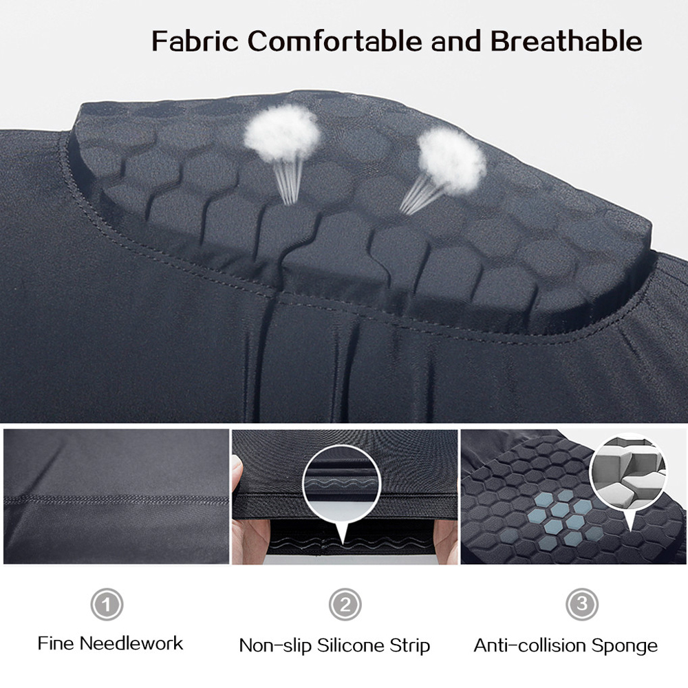 1Pcs/2Pcs Basketball Knee Pads Volleyball Kneepad Honeycomb Crashproof Antislip Leg Sleeve Protective Pad Support Guard Padded