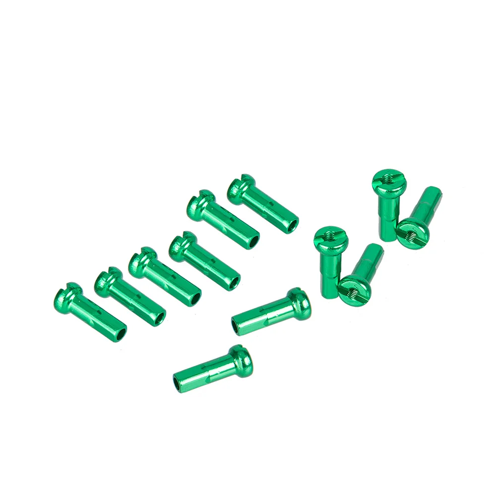 ZTTO 72pcs MTB Bike Road Bicycle Nipples 14G 2.0 14mm 2.0mm Ultralight High strength Aluminum alloy Colorful Spokes Nipple