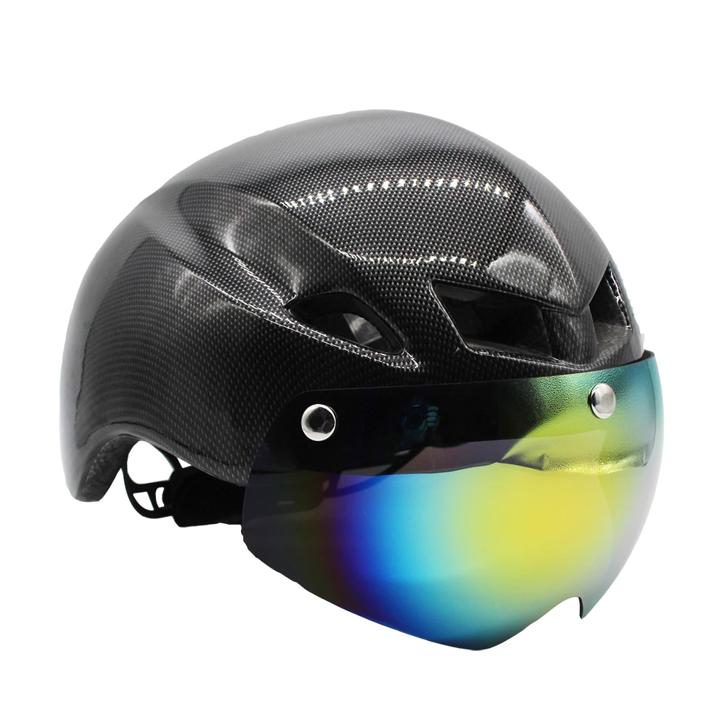 TT helmet glasses Casco Ciclismo lens aero helmet bike Triathlon tt road cycling helmet len time trial goggles Accessories