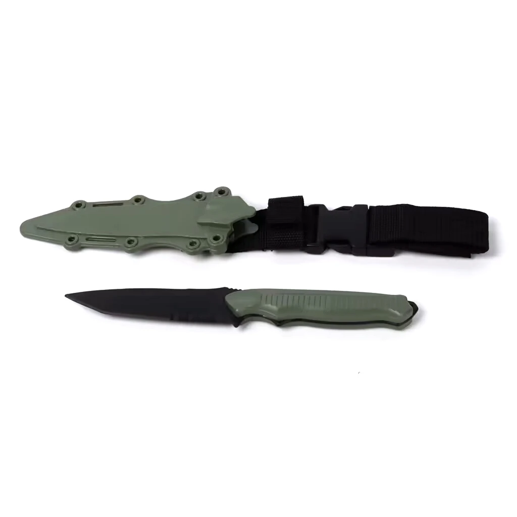 M9 Model Tactical Rubber Knife Gift Toys Military Fans Collection Game Simulation Training Props Plastic Model