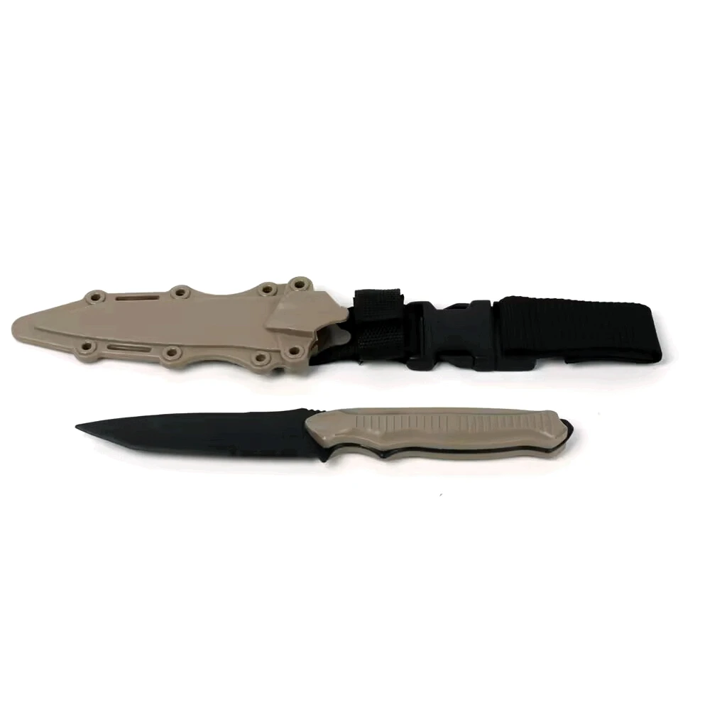 M9 Model Tactical Rubber Knife Gift Toys Military Fans Collection Game Simulation Training Props Plastic Model