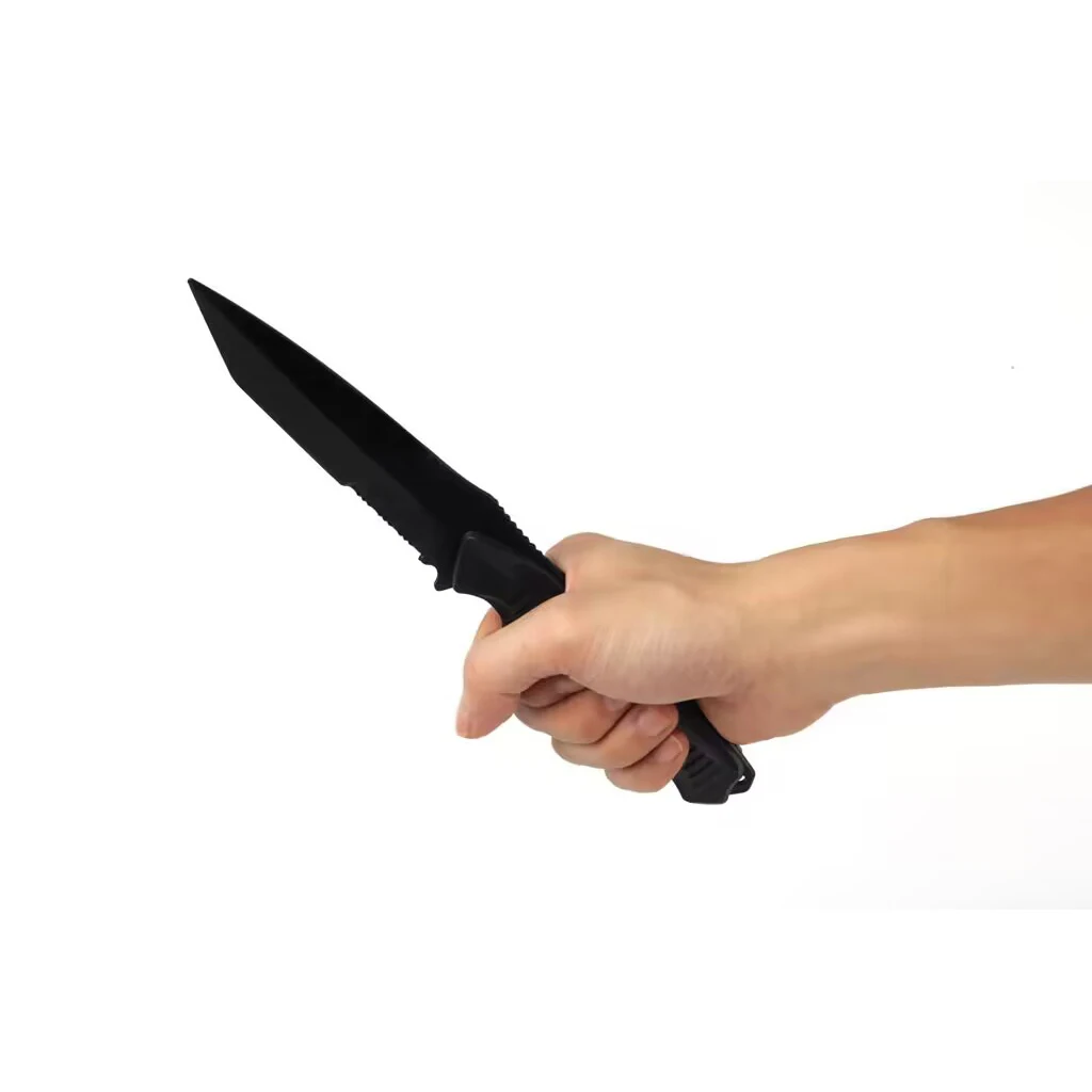 M9 Model Tactical Rubber Knife Gift Toys Military Fans Collection Game Simulation Training Props Plastic Model