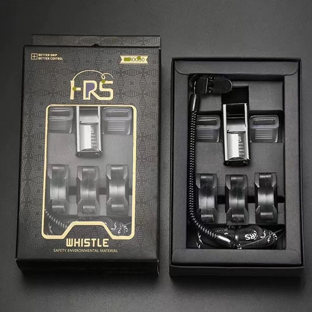 1 Set Professional Referee Whistle Gift Set Football Basketball Simplified Training Dolphin High Pitched Whistles