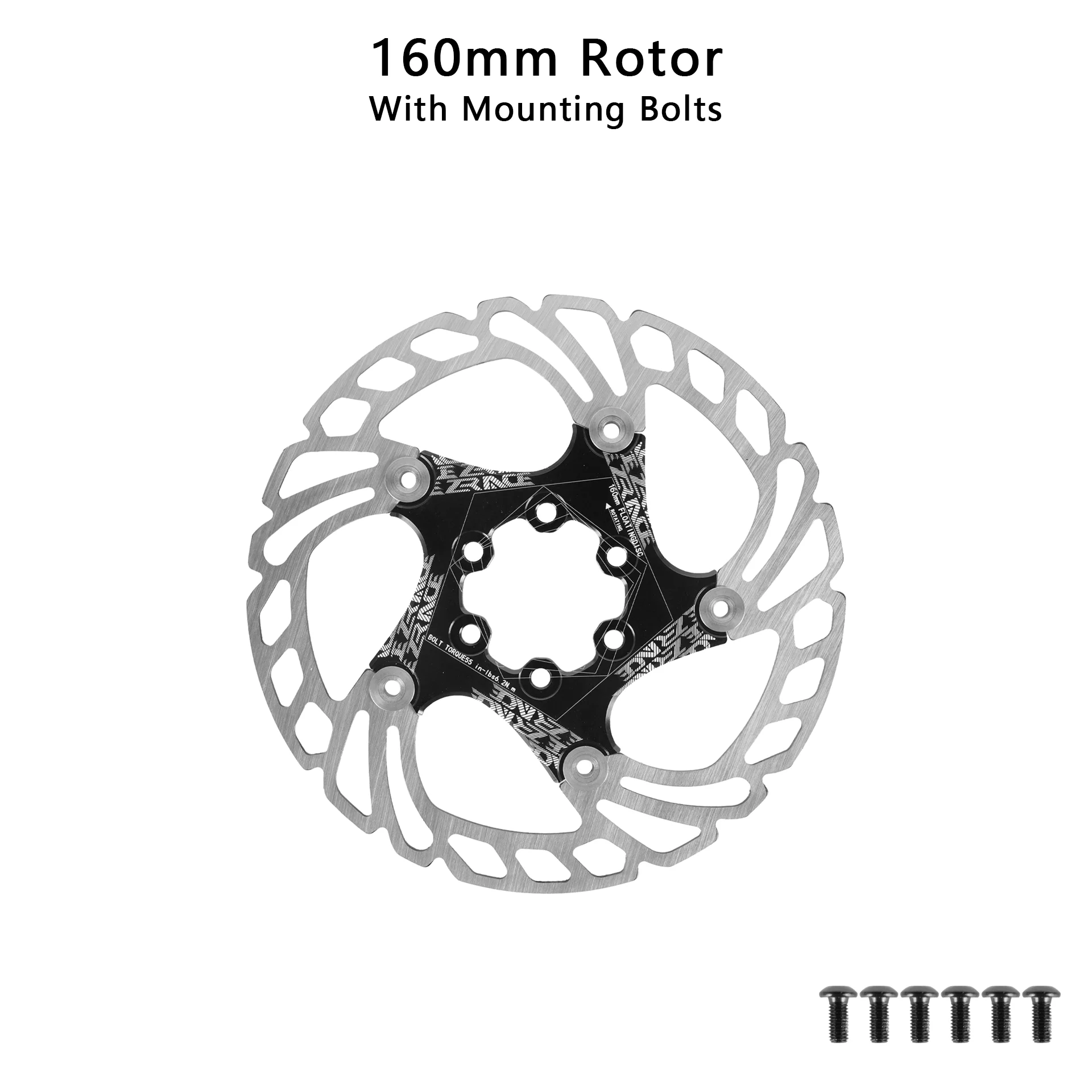 ZRACE MTB Bike Disc Brake Rotor Strong Heat Dissipation Floating 140mm 160mm 180mm 203mm