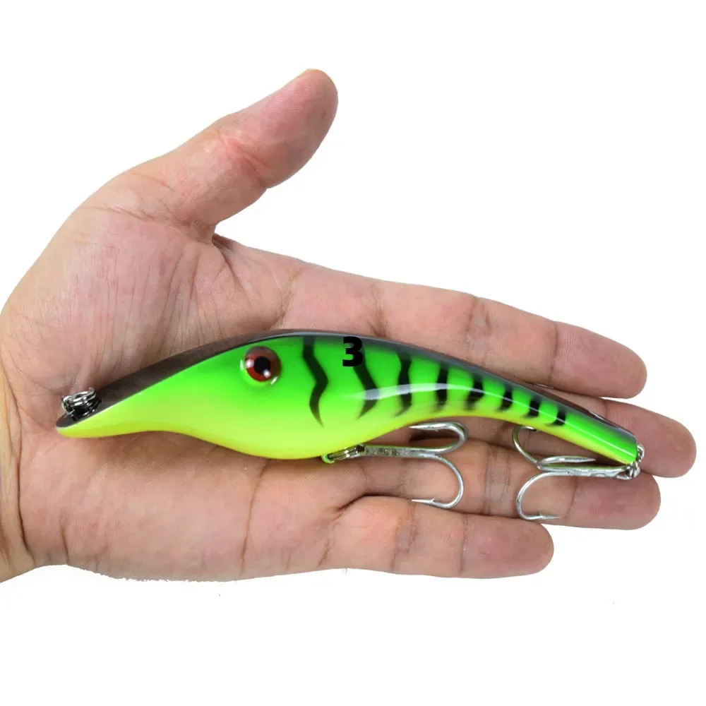 ALASICKA 140mm 42g 1pcs Zalt Pike Undberg Stalker Musky Muskie Pike Bass Lure Bait Wobbler 3D Eyes Floating Crank Jerk Troll