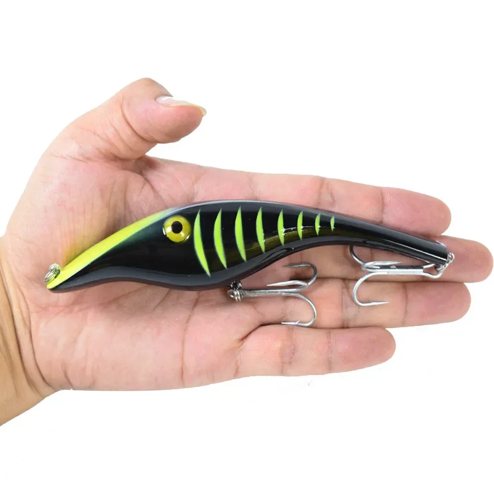 ALASICKA 140mm 42g 1pcs Zalt Pike Undberg Stalker Musky Muskie Pike Bass Lure Bait Wobbler 3D Eyes Floating Crank Jerk Troll