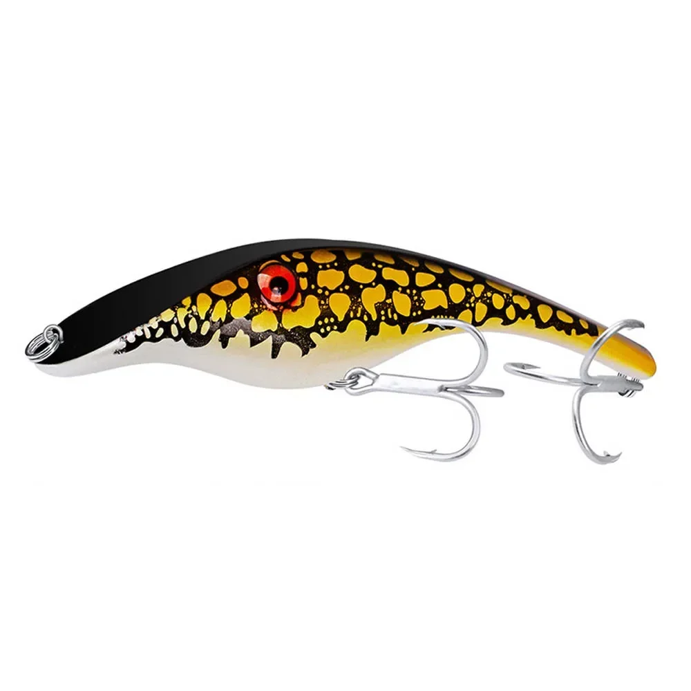 ALASICKA 140mm 42g 1pcs Zalt Pike Undberg Stalker Musky Muskie Pike Bass Lure Bait Wobbler 3D Eyes Floating Crank Jerk Troll