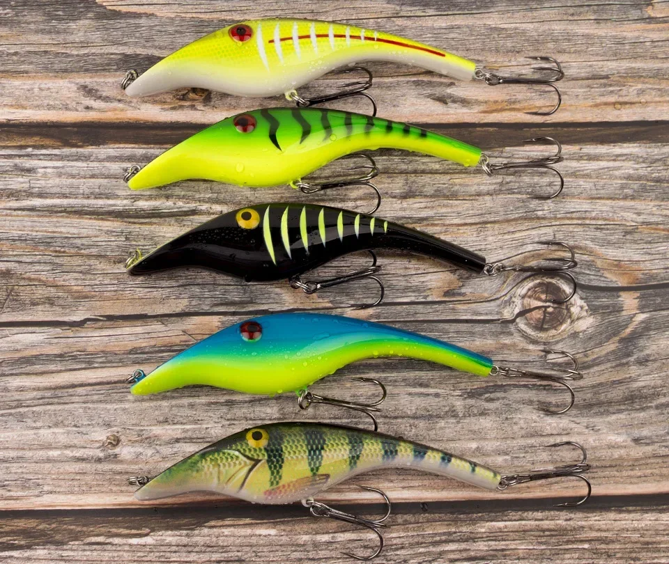 ALASICKA 140mm 42g 1pcs Zalt Pike Undberg Stalker Musky Muskie Pike Bass Lure Bait Wobbler 3D Eyes Floating Crank Jerk Troll