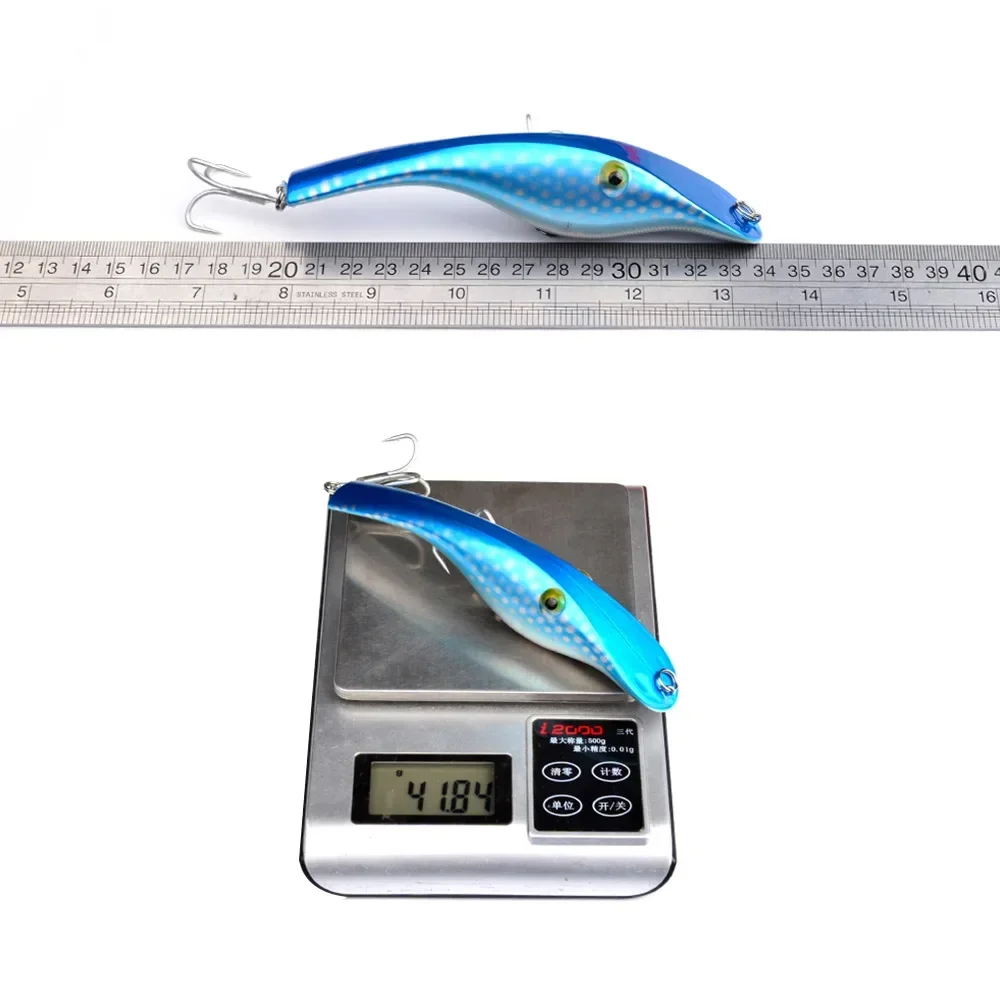 ALASICKA 140mm 42g 1pcs Zalt Pike Undberg Stalker Musky Muskie Pike Bass Lure Bait Wobbler 3D Eyes Floating Crank Jerk Troll