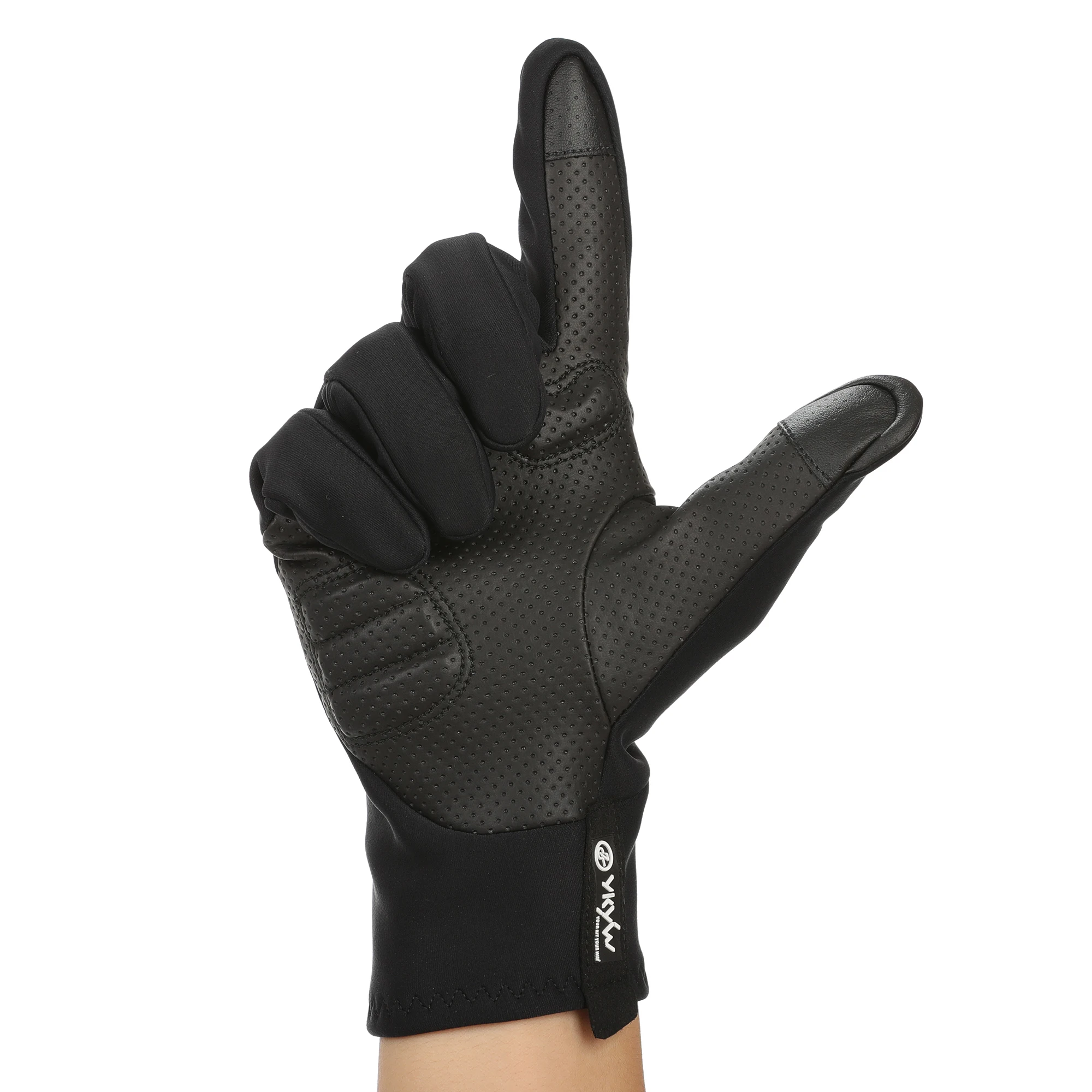 YKYWBIKE Cycling Gloves Full Finger Universal Winter Warmth Shock-absorbing Touch Screen Anti Slip Road Bike Gloves MTB