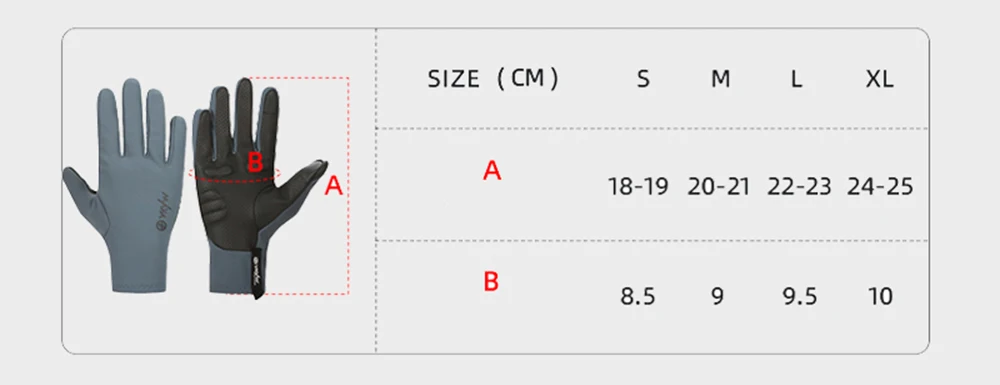 YKYWBIKE Cycling Gloves Full Finger Universal Winter Warmth Shock-absorbing Touch Screen Anti Slip Road Bike Gloves MTB