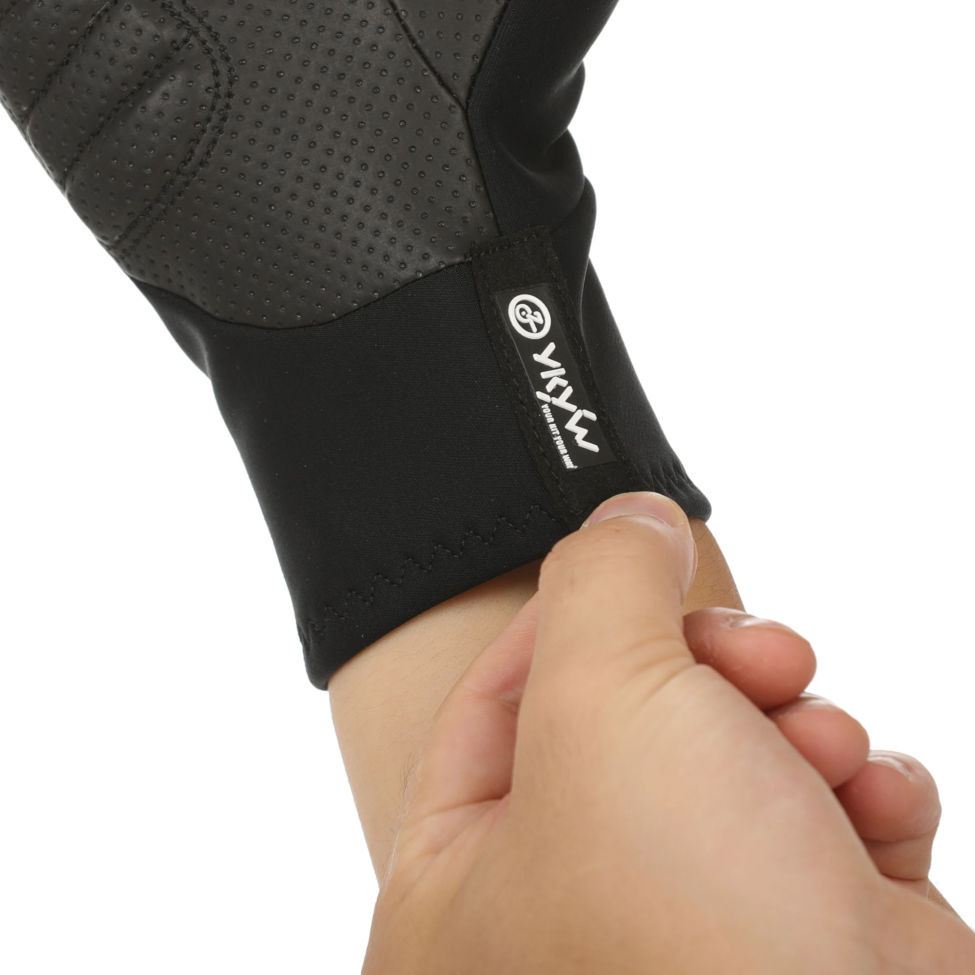 YKYWBIKE Cycling Gloves Full Finger Universal Winter Warmth Shock-absorbing Touch Screen Anti Slip Road Bike Gloves MTB