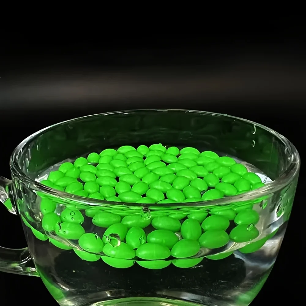 400/900 pieces bait olive beads fluorescent night light plastic bait bead set with anti-collision beads and protective beads