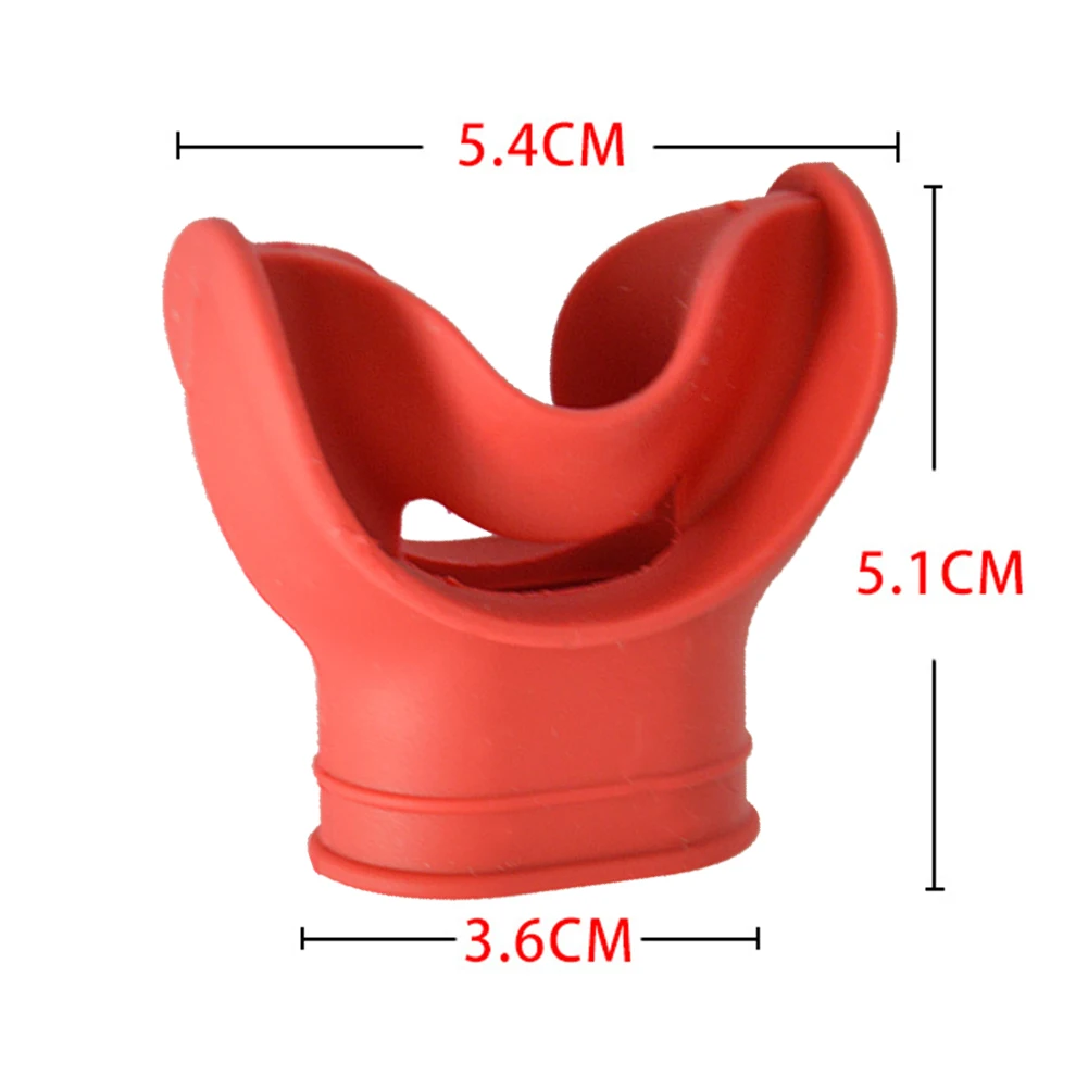 1/2/3PCS Silicone Snorkel Mouthpiece Diving Regulator Mouthpiece Cover Deep Snorkeling Underwater Mouthpieces For Water Sports