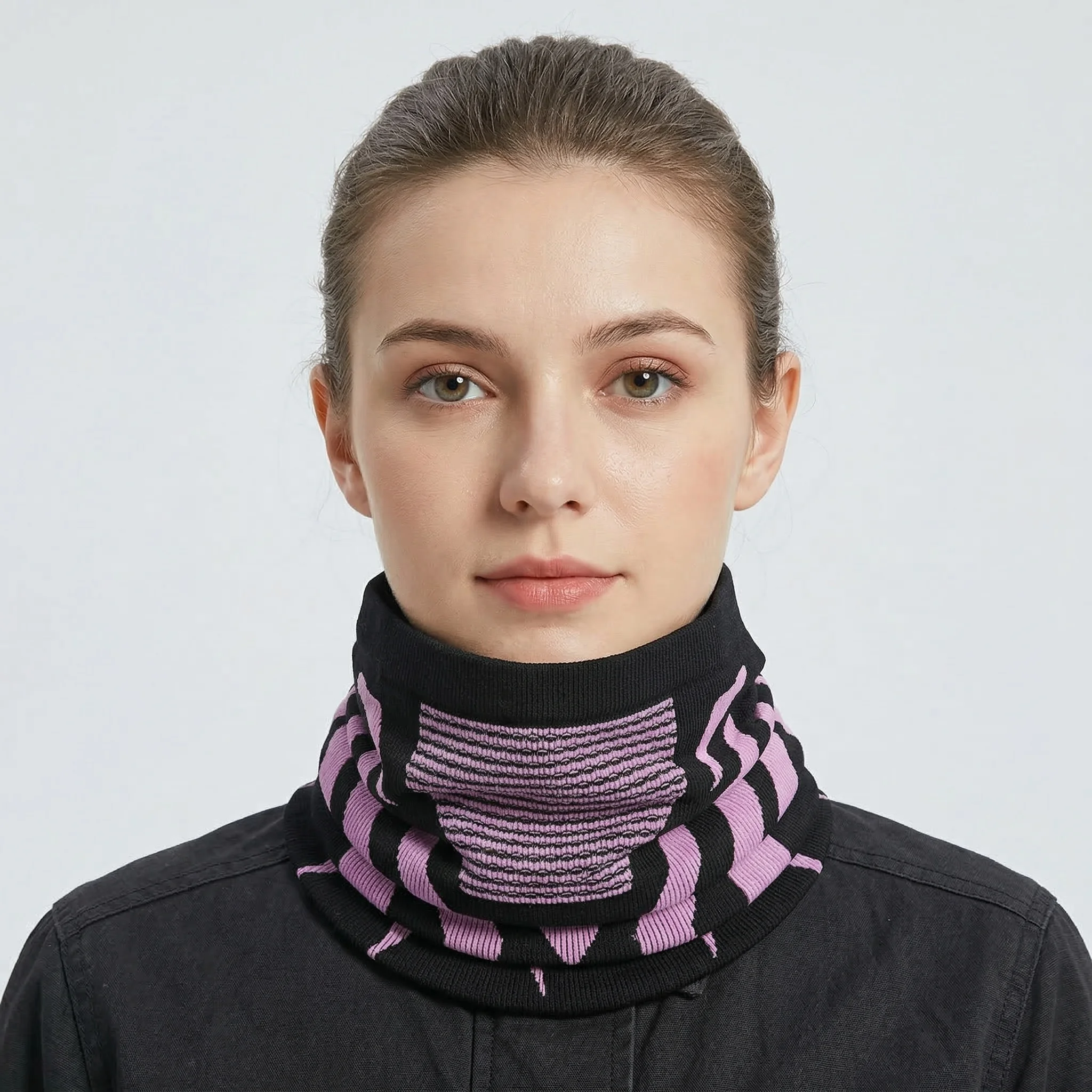 1pc/2pcs/3pcs Unisex Winter Breathable Warm Ski Mask Bike Motorcycle Half Face Mask Scarf Outdoor Hiking Fishing Cycling Mask