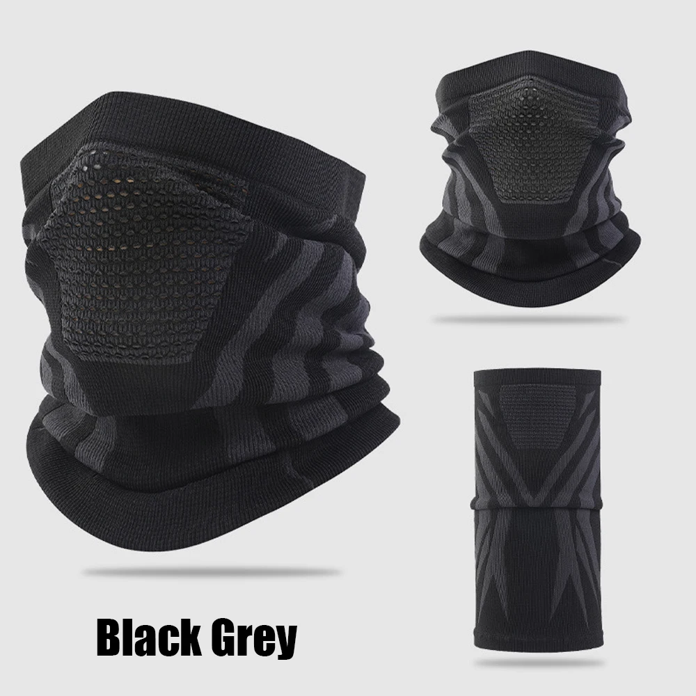 1pc/2pcs/3pcs Unisex Winter Breathable Warm Ski Mask Bike Motorcycle Half Face Mask Scarf Outdoor Hiking Fishing Cycling Mask