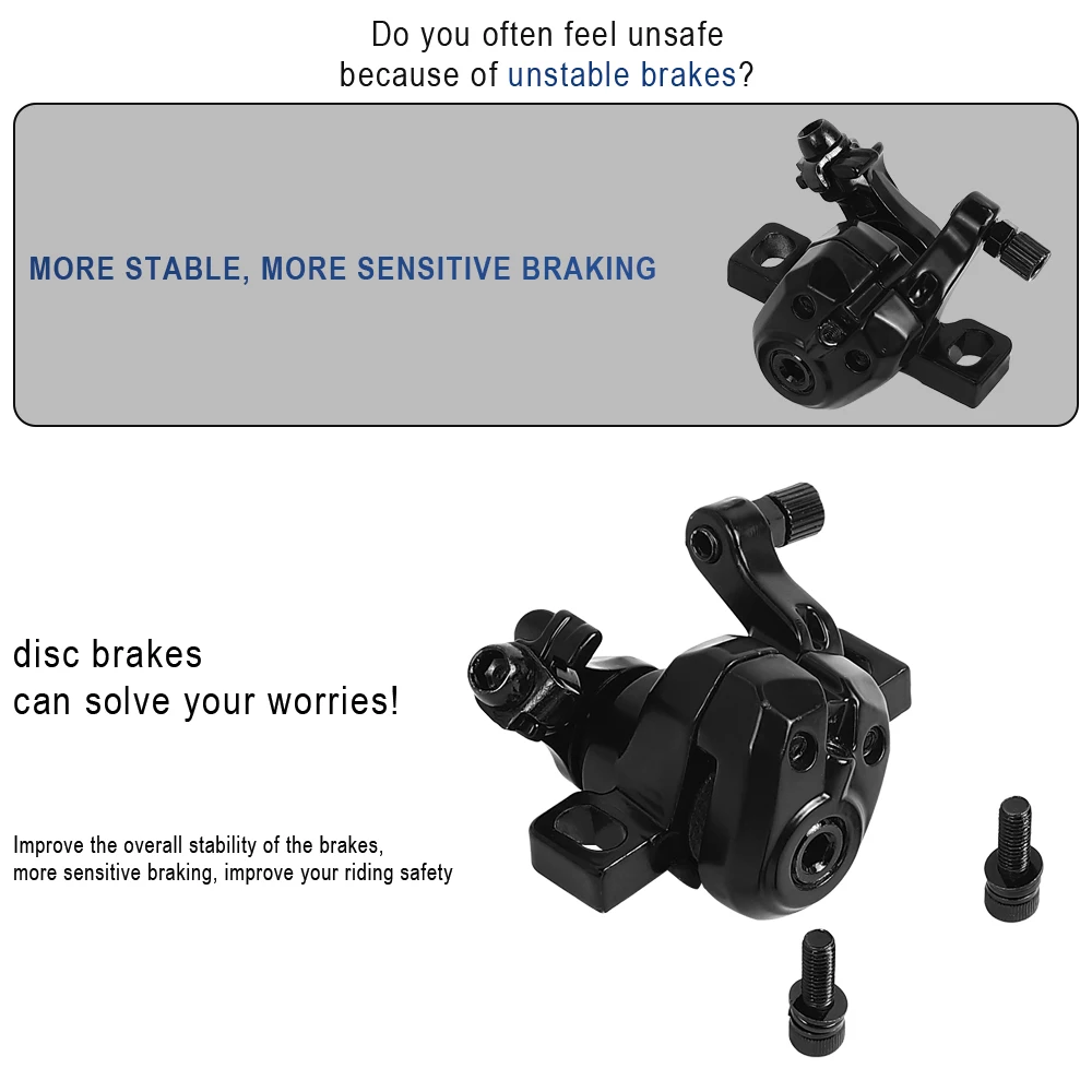 Disc Brake Caliper Folding Scooter Front /rear Wheel Hydraulic Brake Disc for Xiaomi M365 Pro 1S Electric Scooter Accessories