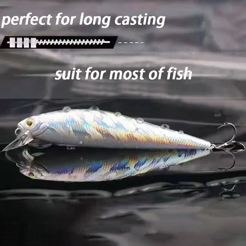 Sinking Minow 5g 7g 14g Jerkbait Magnetic Boost Fishing Lure Gravity Balance System Cast Deep Bait Wobbler Pesca Swimbait Pesca