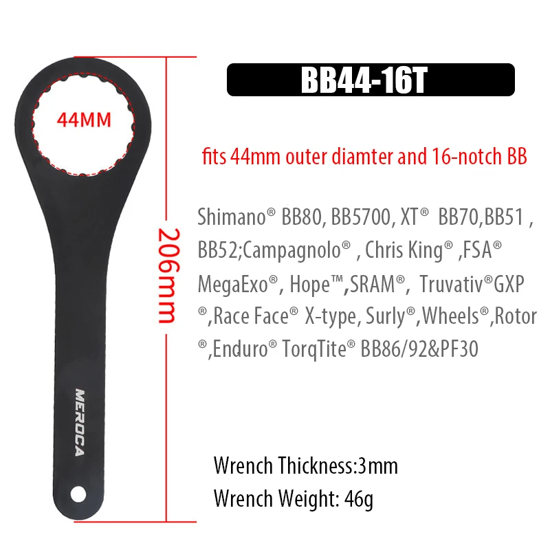 Bicycle Centerlock Lockring and Spacer Bike Center Lock Cover Wrench for 6 Bolt Disc Brake Rotor Wheelset Hub Aluminium Alloy