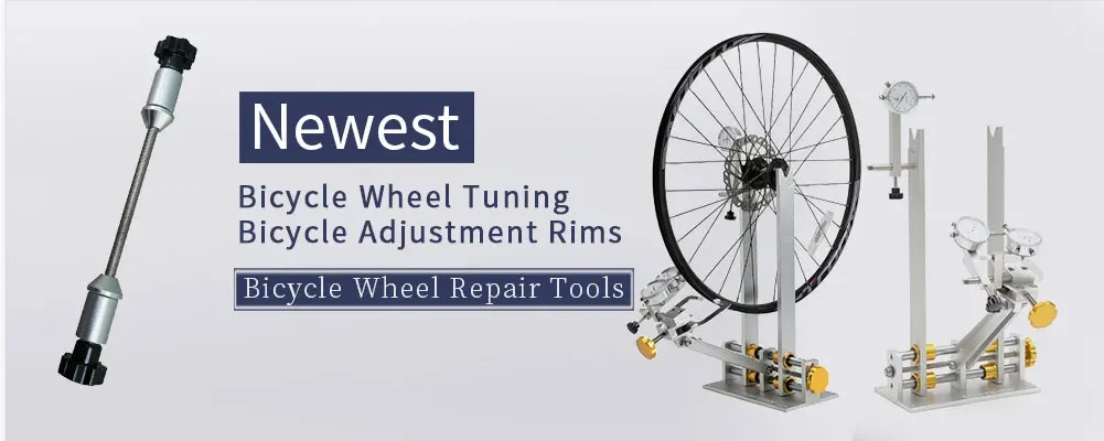 TOOPRE Portable Bike Correction Gauge Positioning Center Gauge Cycling Accessories Professional For Wheel Rim Truing Stand
