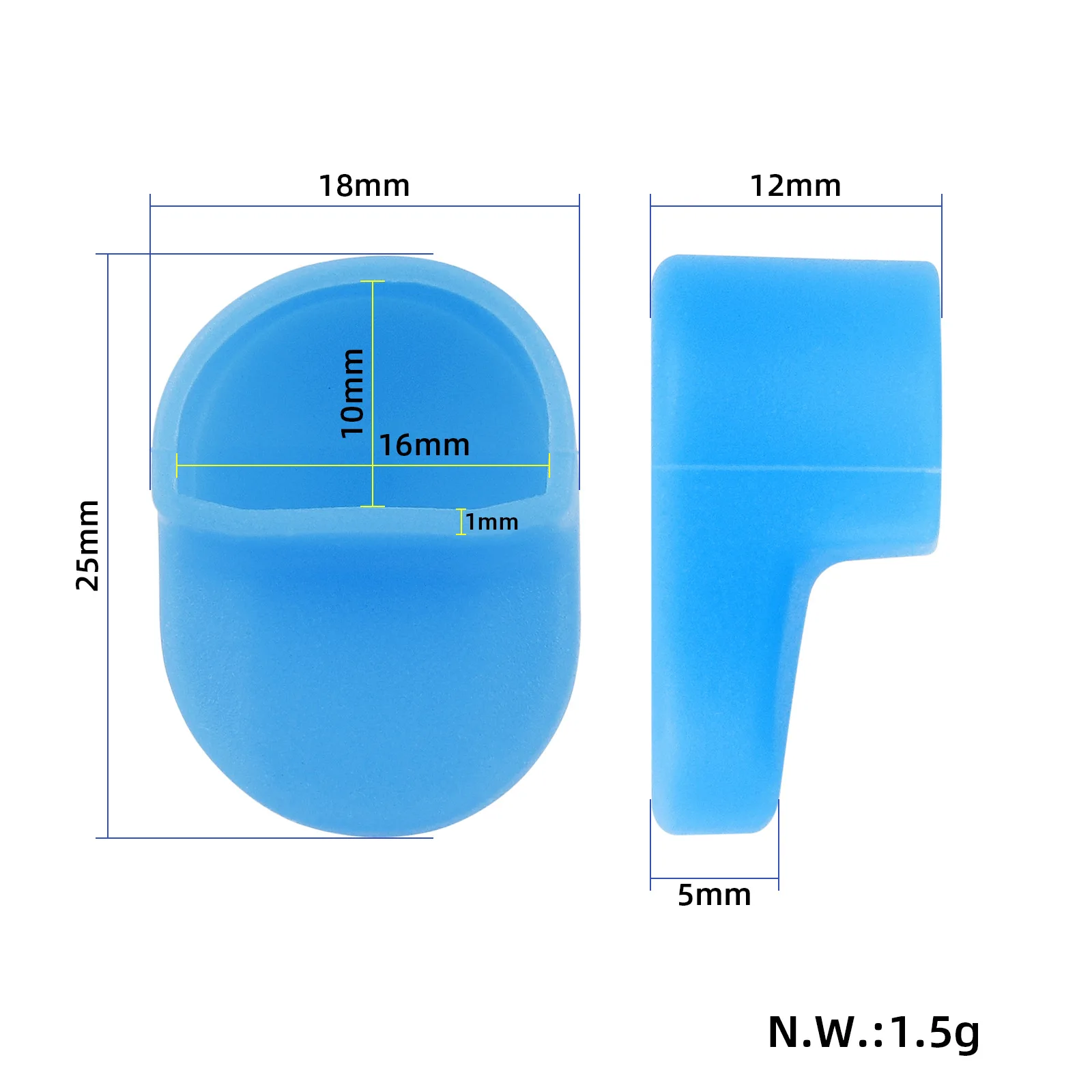 Fender Hook Silicone Sleeve For Xiaomi M365 1S Pro Electric Scooter Mudguard Lightweight Rear Fender Hook Sleeve Buckle Cap