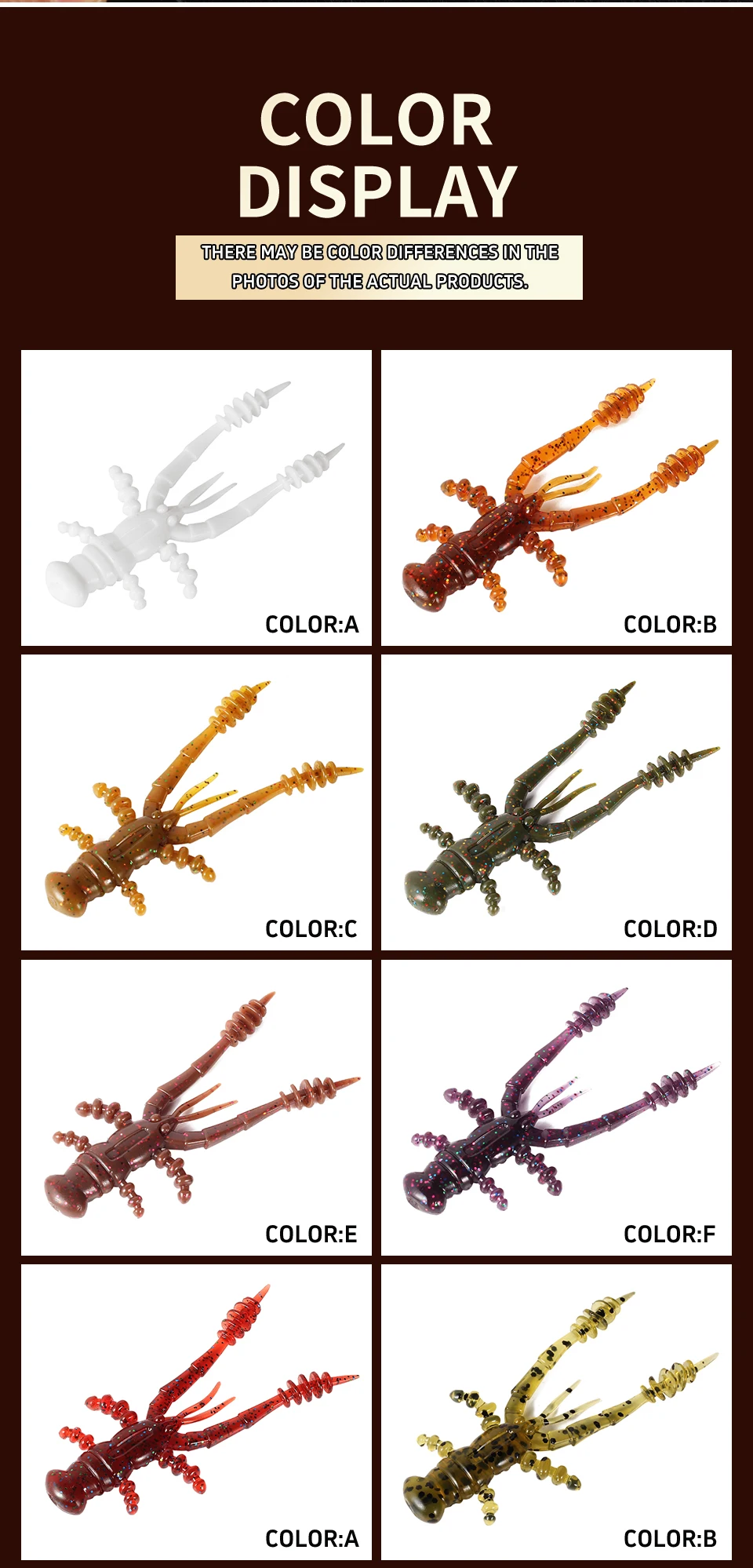 Supercontinent lobster 72mm / 47mm Lobster Soft Lure Fishing Lures Attractive Shrimp odor salt Wobbler