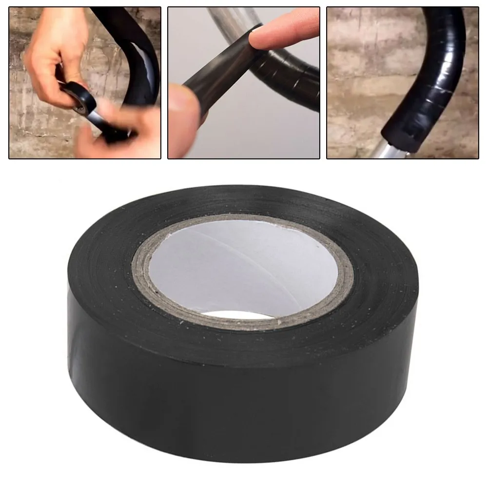 9m Handlebar Grip Repair Bar Finishing Tape Fits All Road Bikes Cycles Bicycle Handlebar Grip Repair Tape Black Cycling Accessor