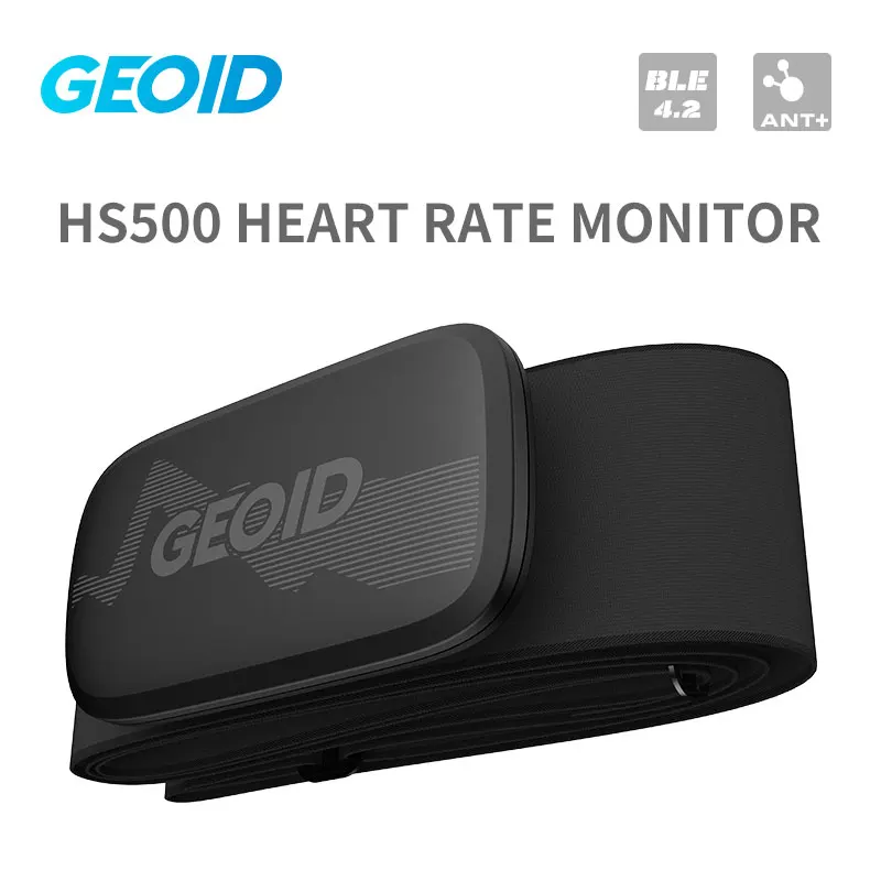 GEOID HS500 Heart Rate Monitor Mover GPS Bluetooth ANT Sensor Chest Strap Cycling Computer Sensor Wahoo Garmin Sports Monitor
