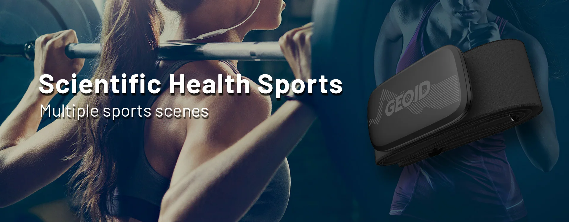 GEOID HS500 Heart Rate Monitor Mover GPS Bluetooth ANT Sensor Chest Strap Cycling Computer Sensor Wahoo Garmin Sports Monitor