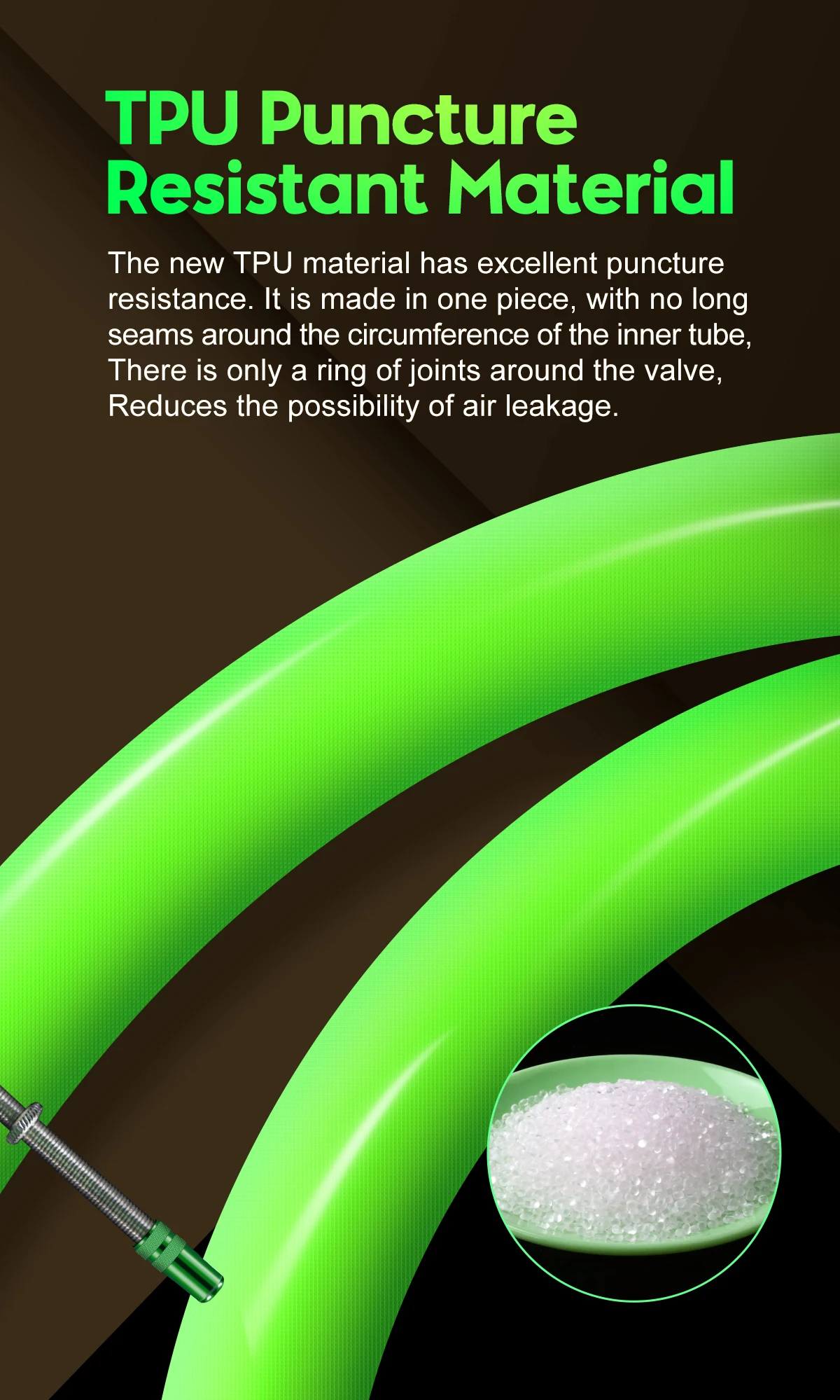 CYCLAMI Ultralight Bike Inner Tube 26 27.5 29 Inches MTB Bicycle TPU Material Tire 45mm French Valve Super Light Anti-Oxidation
