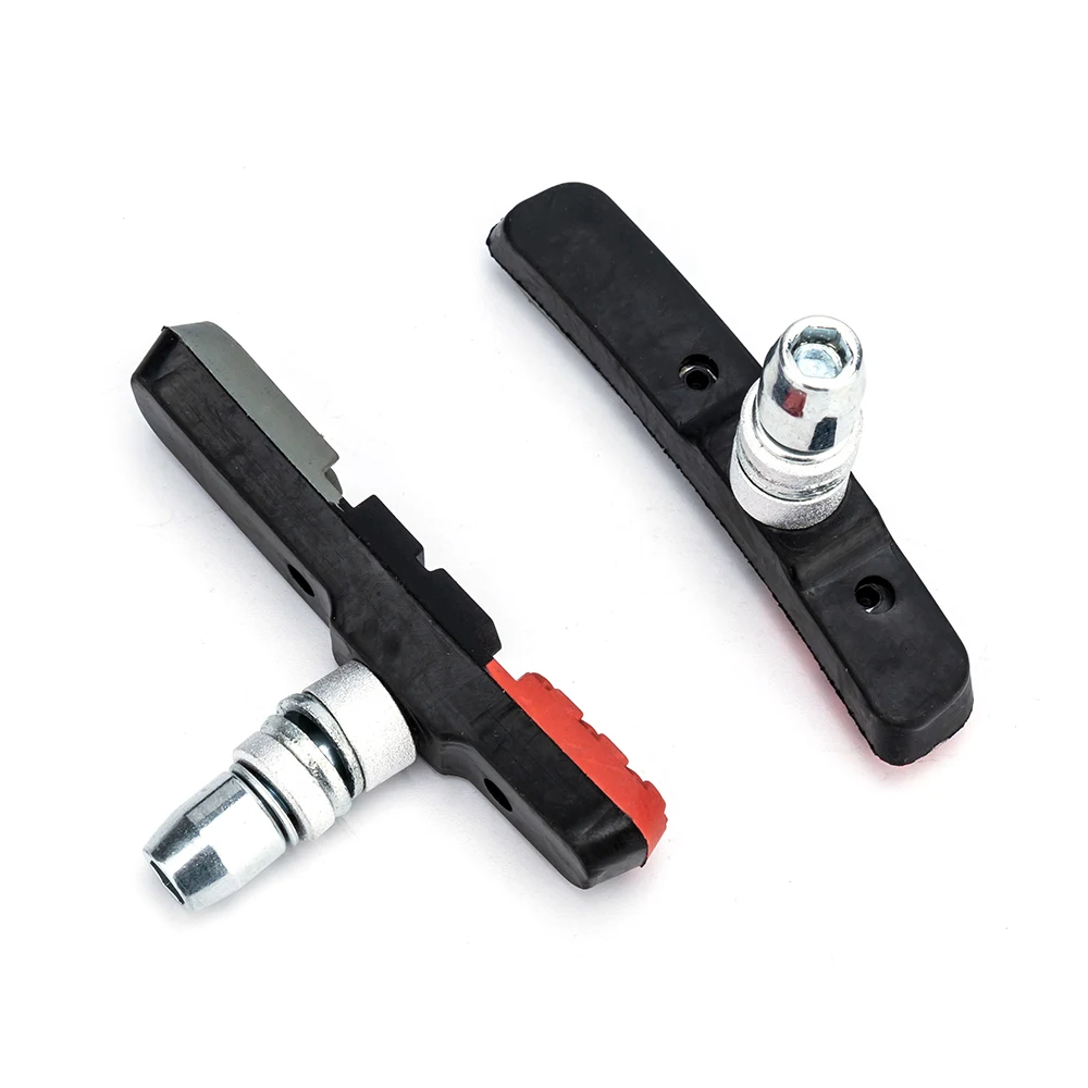 ZTTO MTB Mountain Road Bike Brake Pads Block Durable Rubber Brake Anti-Resistance Shoes V-Brake Pads Bicycle Brake Shoes 1 Pair