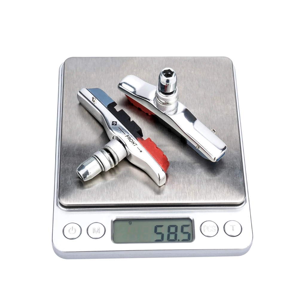 ZTTO MTB Mountain Road Bike Brake Pads Block Durable Rubber Brake Anti-Resistance Shoes V-Brake Pads Bicycle Brake Shoes 1 Pair
