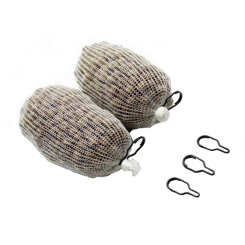 50pcs Carp Fishing Accessories PVA Bag Link Clip Quick Change Feeder Swivels ForCarp Hair Rig Tool Carp Coarse Method Feeder