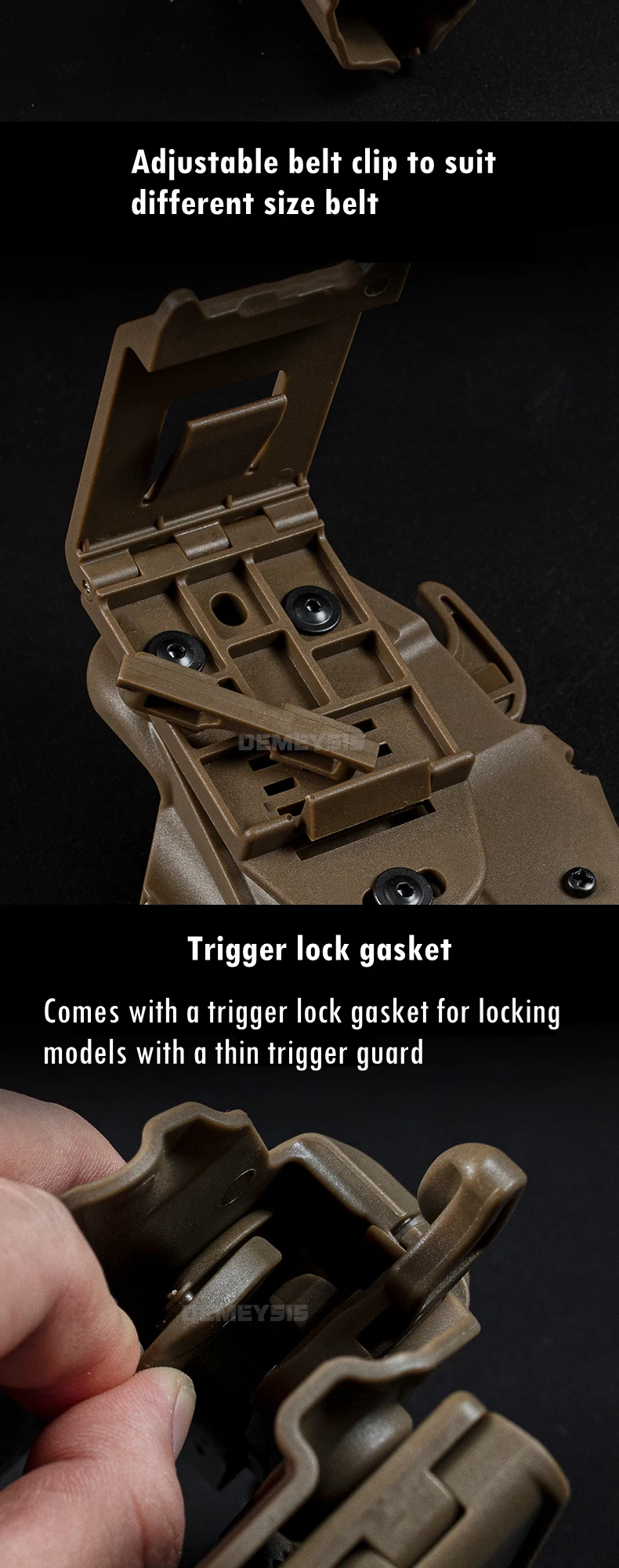 Tactical Quick Pull Gun Holster Adjustable Outdoor Hunting Shooting Waist Belt Holsters Universal Airsoft Pistols Gun Holster