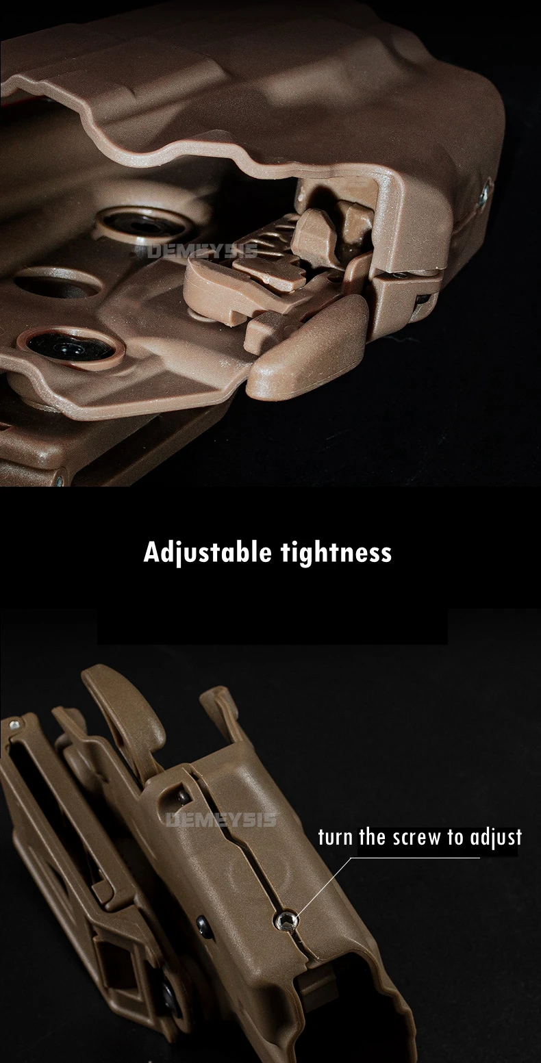 Tactical Quick Pull Gun Holster Adjustable Outdoor Hunting Shooting Waist Belt Holsters Universal Airsoft Pistols Gun Holster